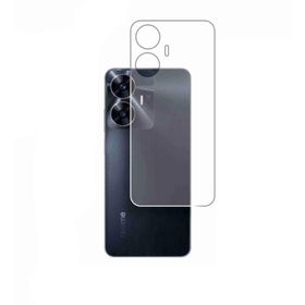 Ecr Mobile Realme C55 Uyumlu Arka Kırılmaz MAT Esnek Nano Koruyucu