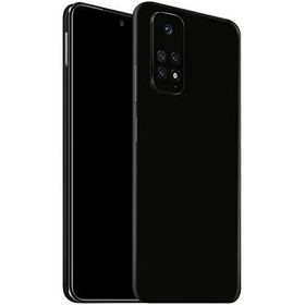 Ecr Mobile Redmi Note 11 Pro ile Uyumlu Deri Desenli Siyah Arka Kaplama
