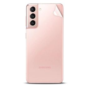 Ecr Mobile Samsung Galaxy S21 Uyumlu Arka Kırılmaz MAT Esnek Nano Koruyucu