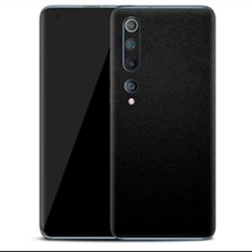ECR Xiaomi Mi 10 Mat Siyah Arka Kaplama