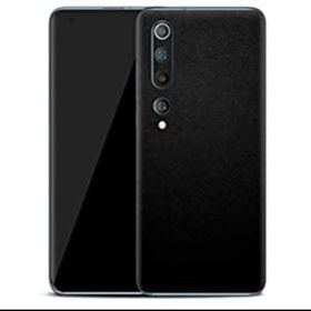 ECR Xiaomi Mi 10 Mat Siyah Arka Kaplama