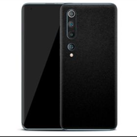 ECR Xiaomi Mi 10 Mat Siyah Arka Kaplama
