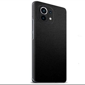 ECR Xiaomi Mi 11 Lite Mat Siyah Arka Kaplama