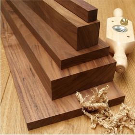 ECS Ahşap Ceviz Çıta Kereste Taslak 1x5 cm Planyalı Tahta
