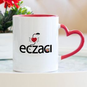 Eczacı Kalpli Kupa Bardak