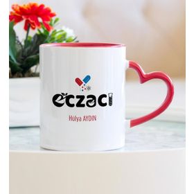 Eczacı Kalpli Kupa Bardak
