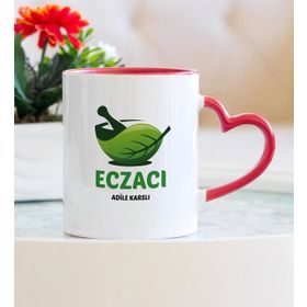 Eczacı Kalpli Kupa Bardak