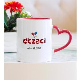 Eczacı Kalpli Kupa Bardak