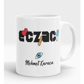 Eczacı Tasarımlı Kupa Bardak