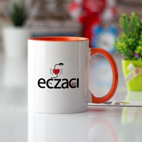 Eczacı Turuncu Kupa Bardak