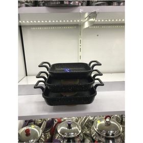 Eda 18-20-22 cm Kare Sahan Takımı