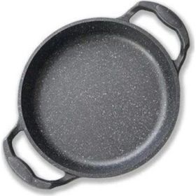 Eda Asya Gri 20 cm Yuvarlak Döküm Sahan Tava