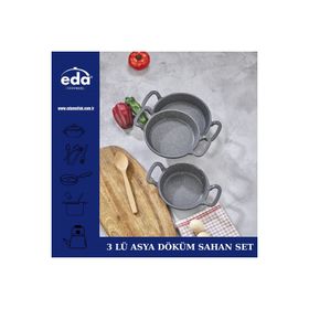 Eda DKM161820 Döküm Granit Lüks Sahan Seti