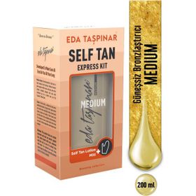 Eda Taşpınar 200 ml Medium Self Tannig Güneşsiz Bronzlaştırıcı