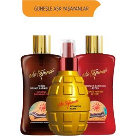 Eda Taşpınar 2x200 ml SPF 0 Bronzing Bomb Bronzlaştırıcı Yağ
