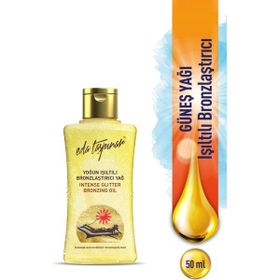 Eda Taşpınar 50 ml Yoğun Bronzlaştırıcı Işıltılı Yağ