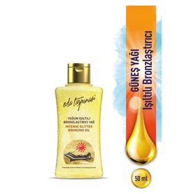 Eda Taşpınar 50 ml Yoğun Bronzlaştırıcı Işıltılı Yağ
