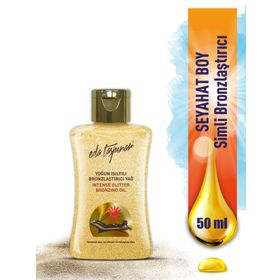 Eda Taşpınar 50 ml Yoğun Bronzlaştırıcı Işıltılı Yağ