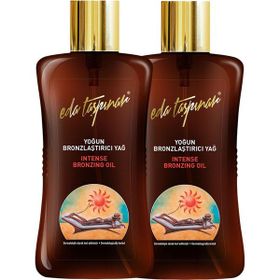 Eda Taşpınar SPF 0 2x200 ml Yoğun Bronzlaştırıcı Yağ