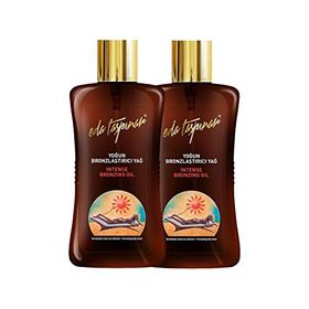 Eda Taşpınar SPF 0 2x200 ml Yoğun Bronzlaştırıcı Yağ