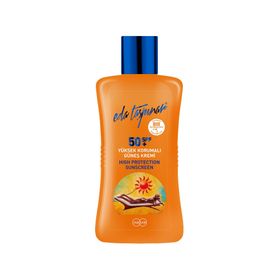 Eda Taşpınar SPF 50 200 ml Yüksek Korumalı Güneş Kremi