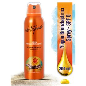 Eda Taşpınar SPF0 200 ml Yoğun Bronzlaştırıcı Sprey