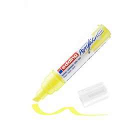 Edding 065 5000 Akrilik 5-10 mm Kesik Uç Fosforlu Sarı Markör Kalem