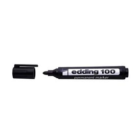 Edding 100 Siyah Parmanent Marker Kalem