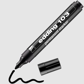 Edding 103 Siyah Yuvarlak Uç Permanent Marker