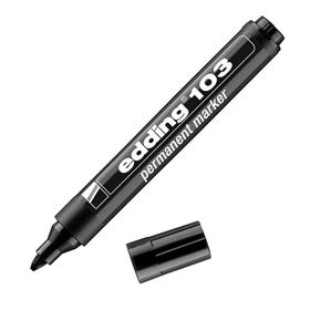 Edding 103 Siyah Yuvarlak Uç Permanent Marker