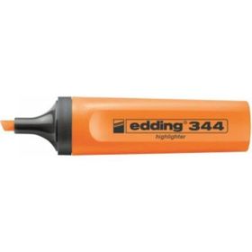 Edding 10'lu E-344 Turuncu Fosforlu Kalem
