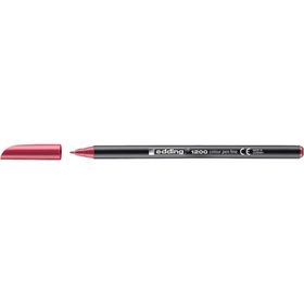 Edding 1200 Carmina Kırmızı 1.0 mm İnce Uçlu Keçeli Kalem