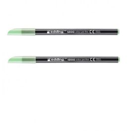 Edding 1200 Elma Yeşili 2 Adet Grafik Kalemi