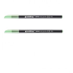 Edding 1200 Elma Yeşili 2 Adet Grafik Kalemi
