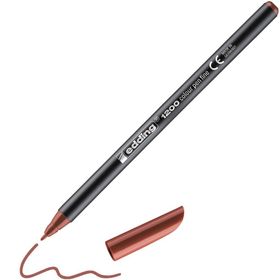 Edding 1200 Kahverengi 1 mm İnce Uçlu Keçeli Kalem