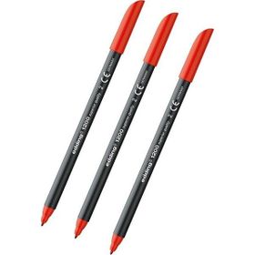 Edding 1200 Kırmızı 3 Adet Grafik Kalemi