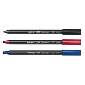 Edding 1255 Siyah 3,5 mm 10 Adet Kaligrafi Kalemi