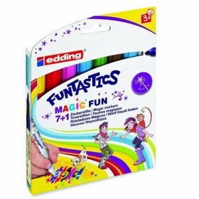 Edding 13 Funtastics Magic Fun 8'li Çocuklar İçin Keçeli Kalem