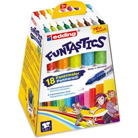 Edding 14 Funtastics 18'li 2-3 mm Yuvarlak Uç Keçeli Kalem