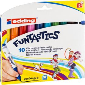 Edding 14 Kalın 10'lu Keçeli Kalem