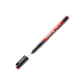 Edding 141F 0.6 MM Kırmızı Asetat Kalemi