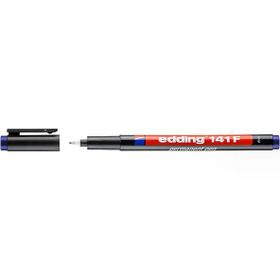 Edding 141F Permanent F Seri Mavi 0.6 mm 10'lu Paket Asetat Kalemi