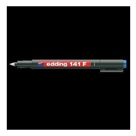 Edding 141F Permanent F Seri Mavi 0.6 mm 10'lu Paket Asetat Kalemi