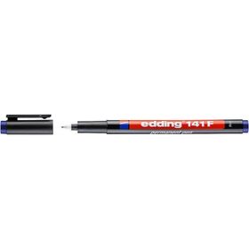 Edding 141F Permanent F Seri Mavi 0.6 mm 10'lu Paket Asetat Kalemi
