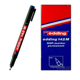 Edding 142 M Mavi 10'lu Asetat Kalemi