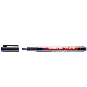 Edding 143 B Mavi 10'lu Asetat Kalemi