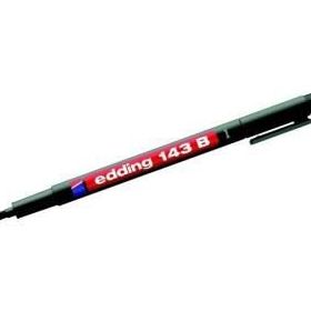Edding 143 B Permanent Siyah Çok Amaçlı Asetat Kalemi