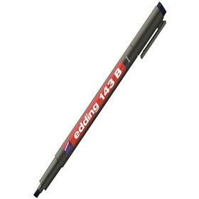 Edding 143B 1.3 mm Siyah Asetat Kalemi