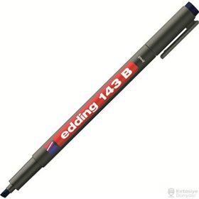 Edding 143B 1.3 mm Siyah Asetat Kalemi