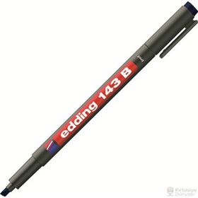 Edding 143B 1.3 mm Siyah Asetat Kalemi